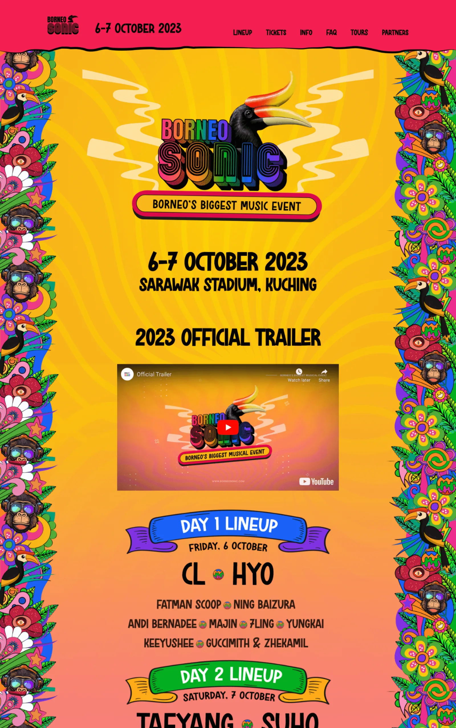 Borneo Sonic Music Festival 2023 screenshot 1