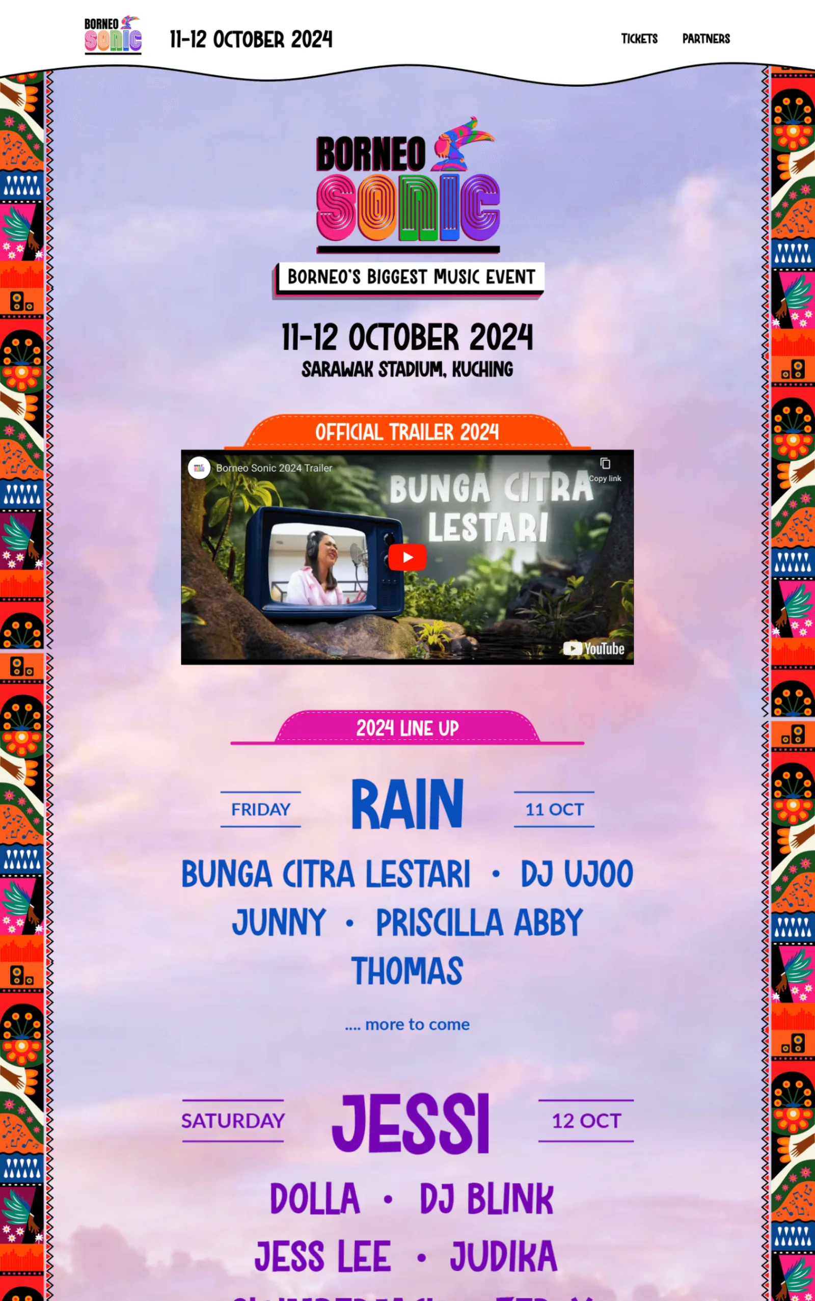 Borneo Sonic Music Festival 2024 screenshot 1