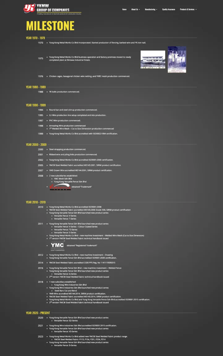 Yung Kong Metal Works screenshot 1
